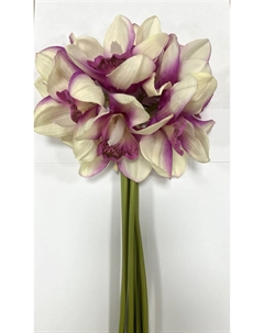 Цветок искусственный Орхидея 30см 631338 No brand