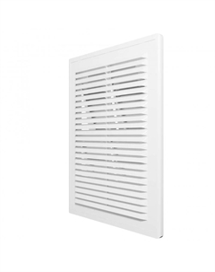 Решетка вентиляционная RBV обратный клапан разъемная 180х250 пластик Эра