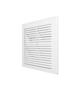 Решетка вентиляционная RBV обратный клапан разъемная 210х210 пластик Эра