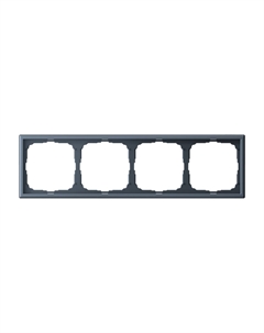 Рамка ArtGallery 4-местная грифель GAL000704 Systeme electric