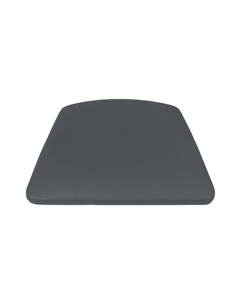 Сиденье стула Pegaso А-002/1 искусственная кожа серый Егорофф