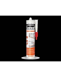 Герметик универсальный силикон CS 8 прозрачный 280мл Ceresit