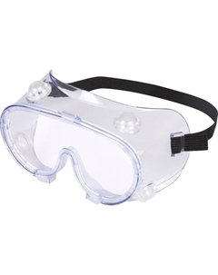 Очки защитные закрытые с непрямой вентиляцией с прозрачной линзой RUIZ 1 Delta plus