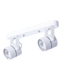 Светильник настенно-потолочный/спот Mizar A1311PL-2WH (2*50Вт, GU10) Arte lamp