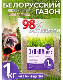 Травосмесь ЭкономПлюс, 1кг Зеленая русь