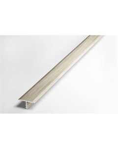 Порог алюм Т-обр 13мм/0,9м дуб аляска Domoletti