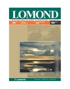 Фотобумага Матовая A4 120 г/кв.м. 100 листов (0102003) Lomond