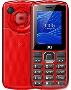 Кнопочный телефон BQ-Mobile BQ-2452 Energy (красный) Bq