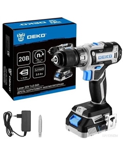 Дрель-шуруповерт Loner 20V 085-1006 (с 1-им АКБ) Deko