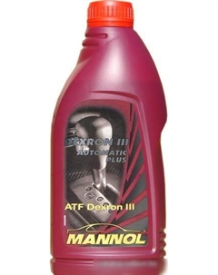 Трансмиссионное масло Dexron III Automatic Plus 1л Mannol