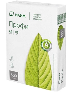 Офисная бумага Профи А4 80г/м2 500 л ИП80A4 Илим
