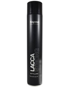 Лак аэрозольный для волос сильной фиксации Lacca Strong 750 мл Kapous