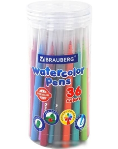 Фломастеры Premium 152200 (36 цв) Brauberg