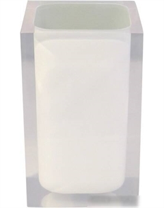 Стакан для зубной щетки и пасты Colours 22280101 (белый) Ridder