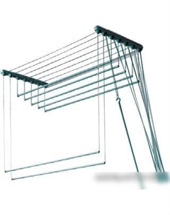 Сушилка для белья потолочная 7 стержней 200 см Familia