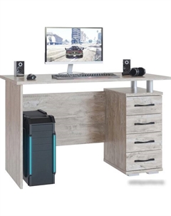 Письменный стол КСТ-106.1 (дуб юкон) Сокол