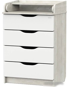 Детский комод Сириус 604 Wood (cосна касцина) Атон мебель