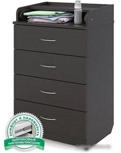 Детский комод Сириус 604 ЛДСП (венге) Атон мебель