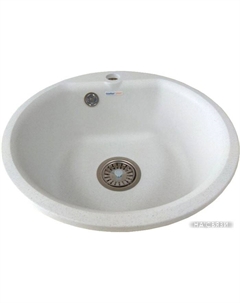 Кухонная мойка GF-SM435 (белый) Granfest smart