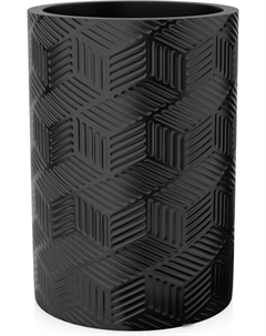 Набор стаканов для зубной щетки и пасты Delicate Black FOR-DLB044 Fora