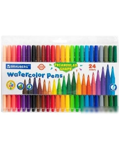 Фломастеры Premium 152194 (24 цв) Brauberg