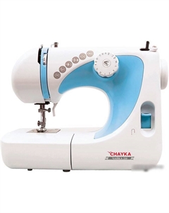 Швейная машина 210 (белый/голубой) Chayka