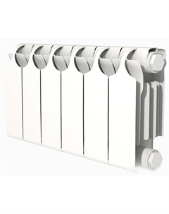 Биметаллический радиатор БР1-200 (9 секций) Теплоприбор