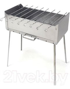 Мангалы, грили, барбекю Дипломат 57x28x70 МД-8Нс Нпо кедр