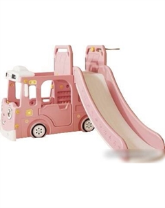 Горка Автобус WJ-A10038 (розовый) Sundays