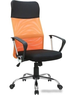 Кресло Монте AF-C9767 (черный/оранжевый) Mio tesoro