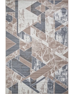 Ковер для жилой комнаты Sierra F354-STAN-BEIGE-BLUE (1х2) Merinos