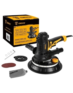 Шлифмашина для стен и потолков DKWS1000 LED 085-1060 Deko