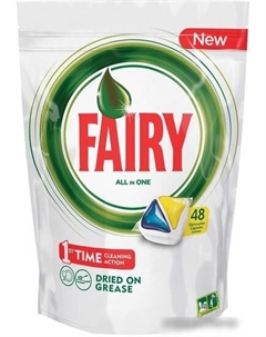 Таблетки для посудомоечной машины Original Lemon All in 1 (48 шт) Fairy