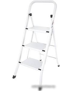 Лестница-стремянка Factotum 3 Steel G110L03W (3 ступени) Colombo