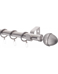 Карниз для штор Лайт Одеон 25мм однорядный (сатин, 3 м) Sundays home