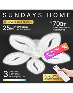Подвесная люстра KR-43 6341 Sundays home