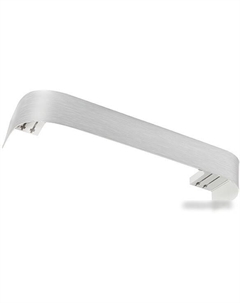 Карниз для штор Сатин с поворотами 7см 1.6м 2р 58101282 (сталь) Legrand