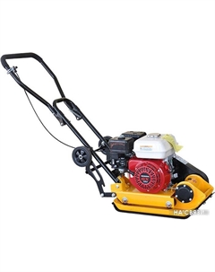 Виброплита С-60 Honda GX160 (бак, колеса, мат) Skiper