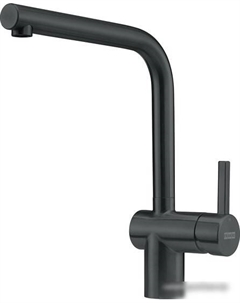 Смеситель Atlas Neo поворотный излив (черный) Franke