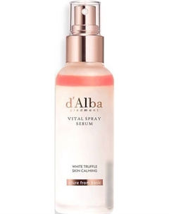 Успокаивающая спрей сыворотка для лица White Truffle Vital Spray Serum 100 мл D`alba