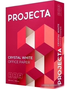 Офисная бумага A4, 80 г/м2, 500 л, класс A Projecta