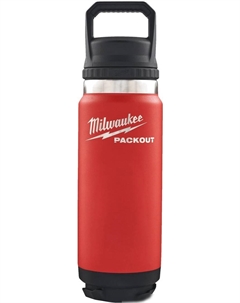 Термос Packout Chug Lid 0.710 л (красный) Milwaukee