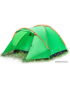 Треккинговая палатка Camp 4 (зеленый/желтый) Sundays