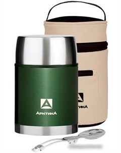 Термос для еды 306-800А 0.8л (зеленый) Арктика