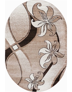 Ковер для жилой комнаты Эспрессо овал f1673z7 (1.6x2.3) Витебские ковры