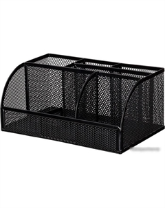 Органайзер настольный 8903 (7 отдел., черный) Deli