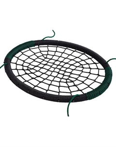 Подвесные качели Oval (черный/зеленый) Kbt