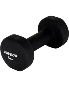 Гантель ES1115 5 кг (черный) Espado