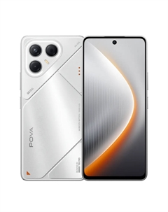 Смартфон Tecno Pova 7 5G (8/256 серебристый)