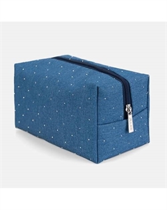 Косметичка джинсовая со стразами Jillas